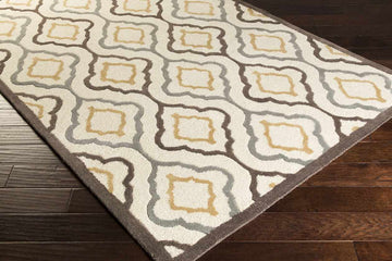 Willtin Transitional Ivory Area Rug